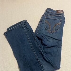 Hollister Women's Indigo Stretch Skinny Jeans